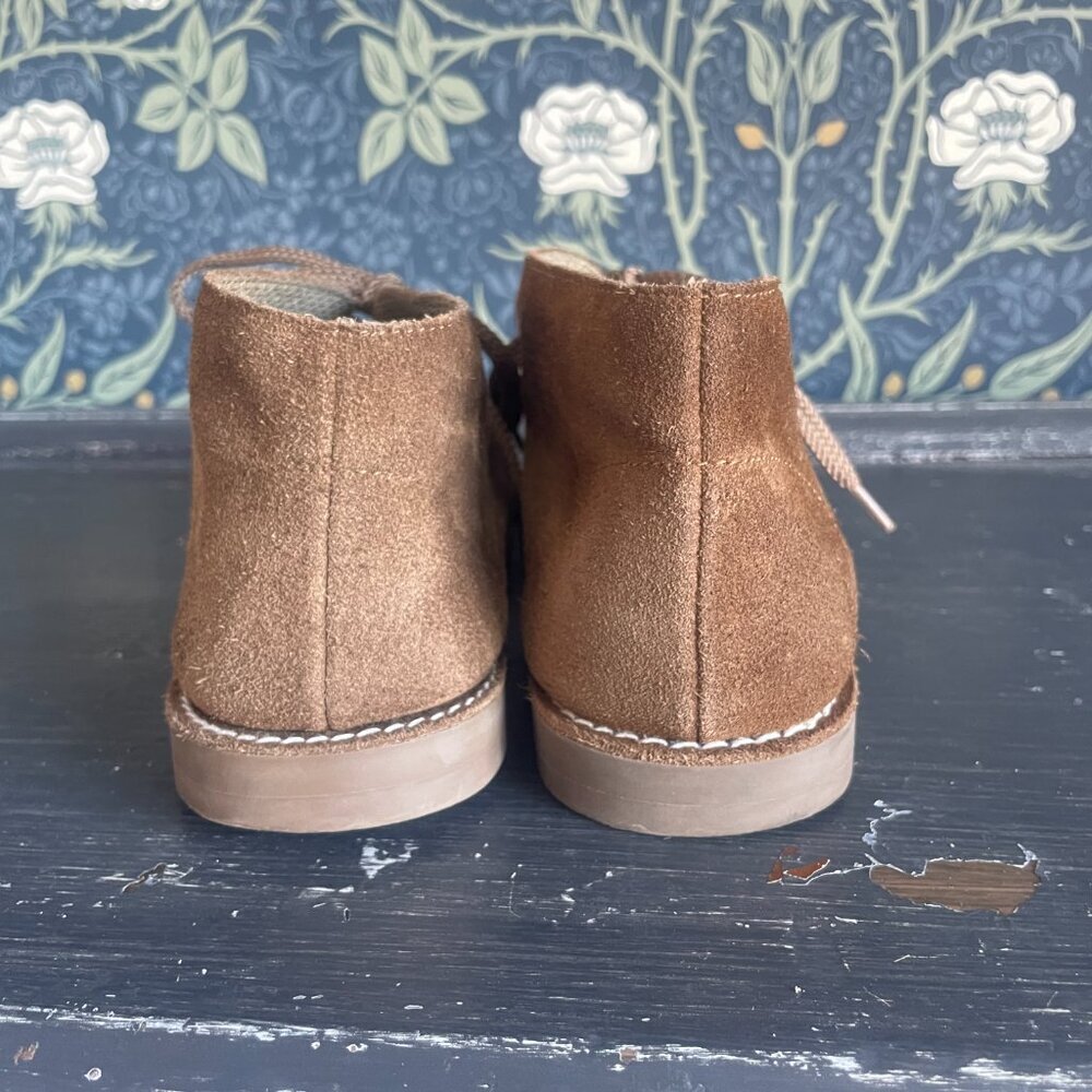 Crewcuts 1990 MacAlister Brown Suede Lace Up Boots - Picture 7 of 10
